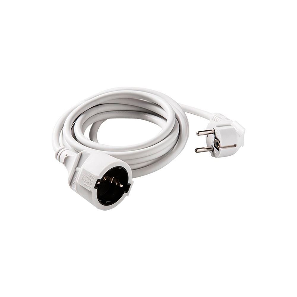 Extensão Schuko (3G 1.5mm2) - branco - 2m -  GSC Evolution