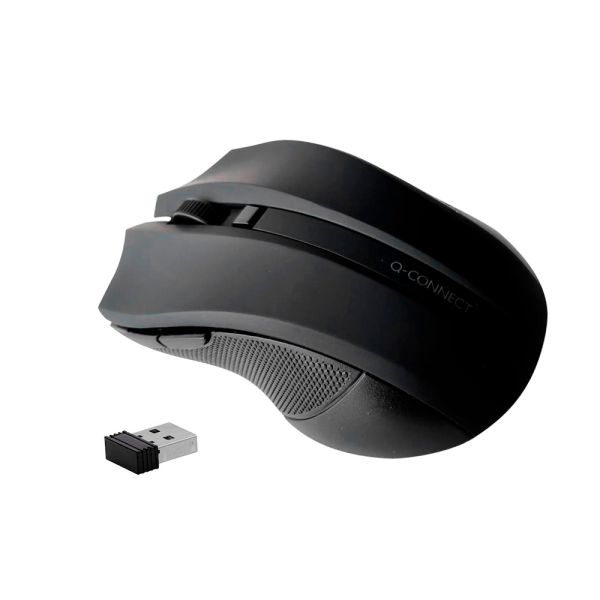 Rato Q-Connect Ótico s/ fios - Preto - Image 2
