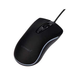 Rato Q-Connect Ótico Gaming com cabo