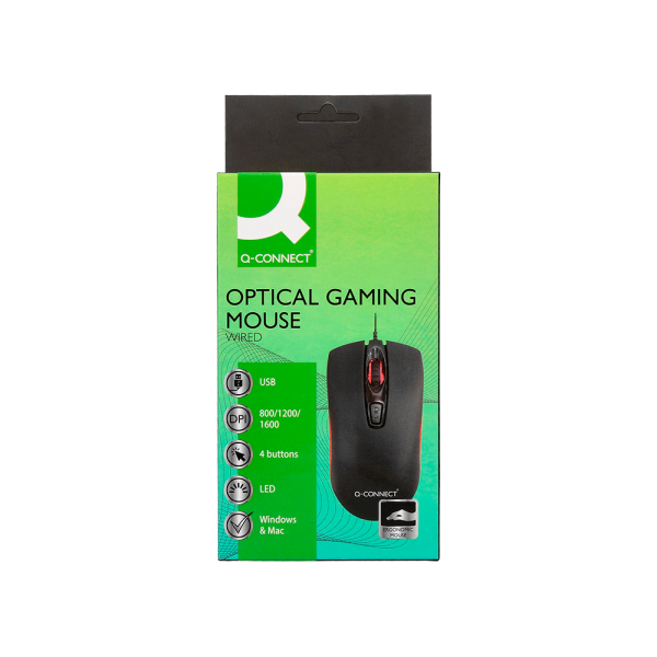 Rato Q-Connect Ótico Gaming com cabo - Image 4