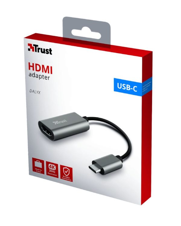 Adaptador TRUST USB-C para HDMI