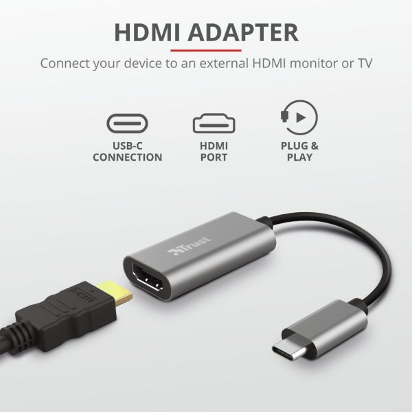 Adaptador TRUST USB-C para HDMI - Image 6