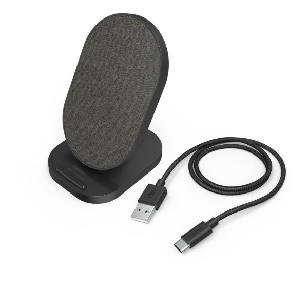 Carregador Wireless HAMA "QI-FC10S-Fabric",preto - Image 3