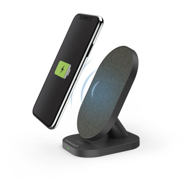 Carregador Wireless HAMA "QI-FC10S-Fabric",preto