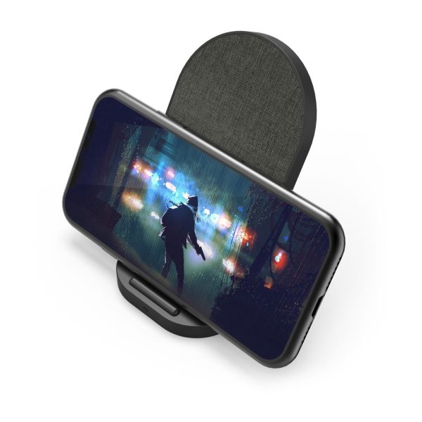 Carregador Wireless HAMA "QI-FC10S-Fabric",preto - Image 4