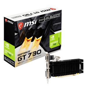 Placa Gráfica VGA MSI GT730 2GB DDR3 VGA/DVI/HDMI