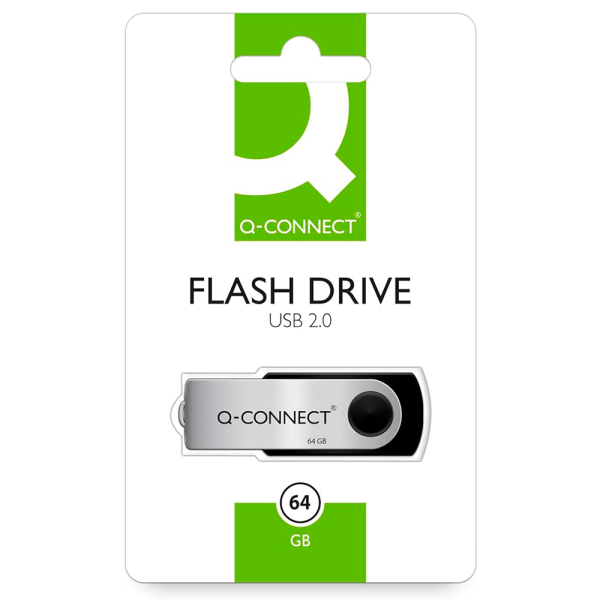 Q-Connect Pen USB 64GB 2.0 - Image 3