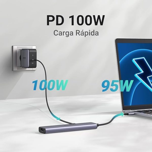 Adaptador USB C para USB 5 em 1 - Image 4