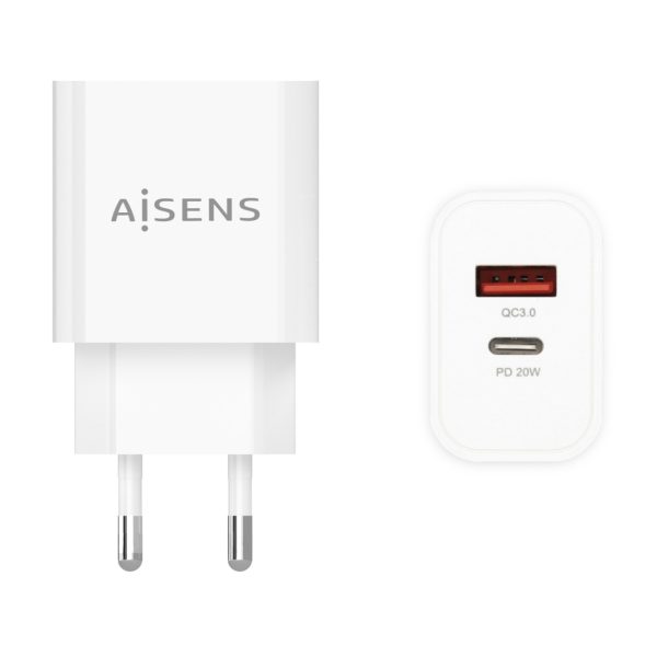Carregador USB-A + USB-C (QC3.0 + PD3.0) 20W - Image 2