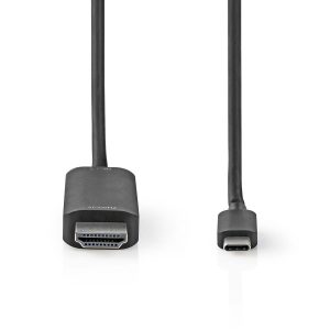 Cabo conversor USB-C ? HDMI macho - 1.0m