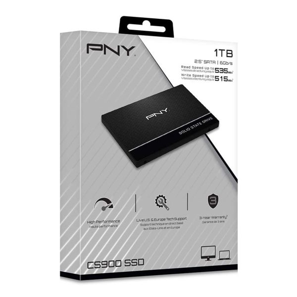 Disco SSD 2.5 PNY CS900 Series 1TB - Image 2