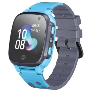 Smartwatch 2G c/ LBS de segurança para crianças + câmara e botão SOS - azul