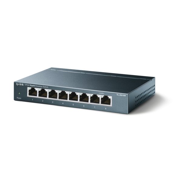 Switch TP-Link TL-SG108 8 Portas Gigabit - Image 2