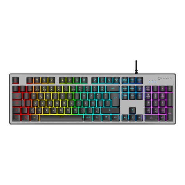 Unyka Gaming Teclado K244 Wired RGB PT - Image 2