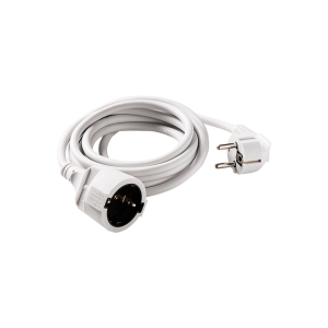 Extensão Schuko (3G 1.5mm2) - branco - 2m -  GSC Evolution