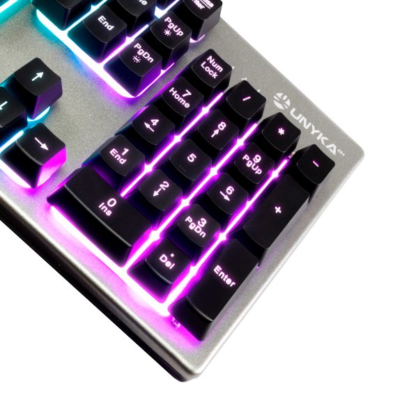 Unyka Gaming Teclado K244 Wired RGB PT - Image 4