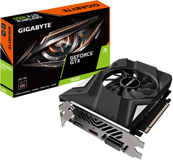 Gráfica Gigabyte GeForce® GTX 1650 D6 OC Rev.2 4G
