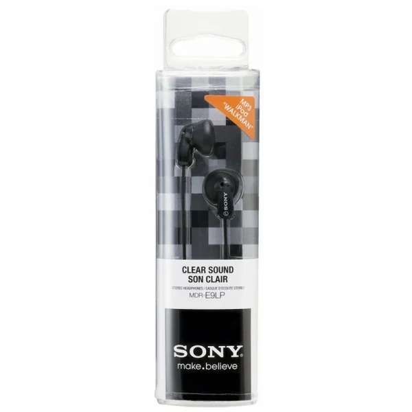 Sony Auriculares In-Ear Preto MDR-E9LPB - Image 3