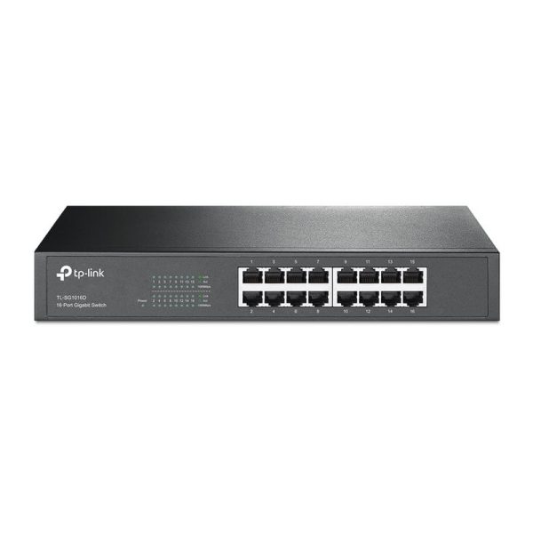 TP-Link TL-SG1016D Gigabit Switch with 16 ports - Image 2