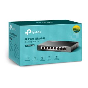 Switch TP-Link TL-SG108S 8 Portas Gigabit