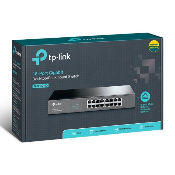 TP-Link TL-SG1016D Gigabit Switch with 16 ports