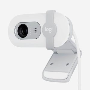 Webcam Logitech Brio 100 - USB - Branco