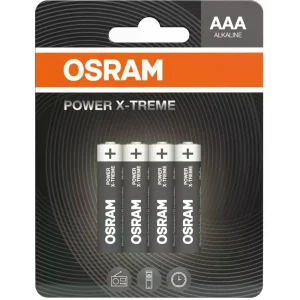 Osram Power X-TREME - Pilhas alcalinas 1.5V LR03 / AAA - [4 unid.]