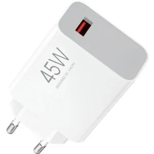 Carregador XIAOMI 45W (Branco) - Type-A Turbo  Charging
